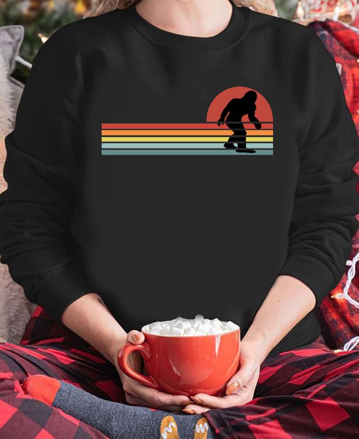 Bigfoot Sunset Classic t-shirt sweatshirt