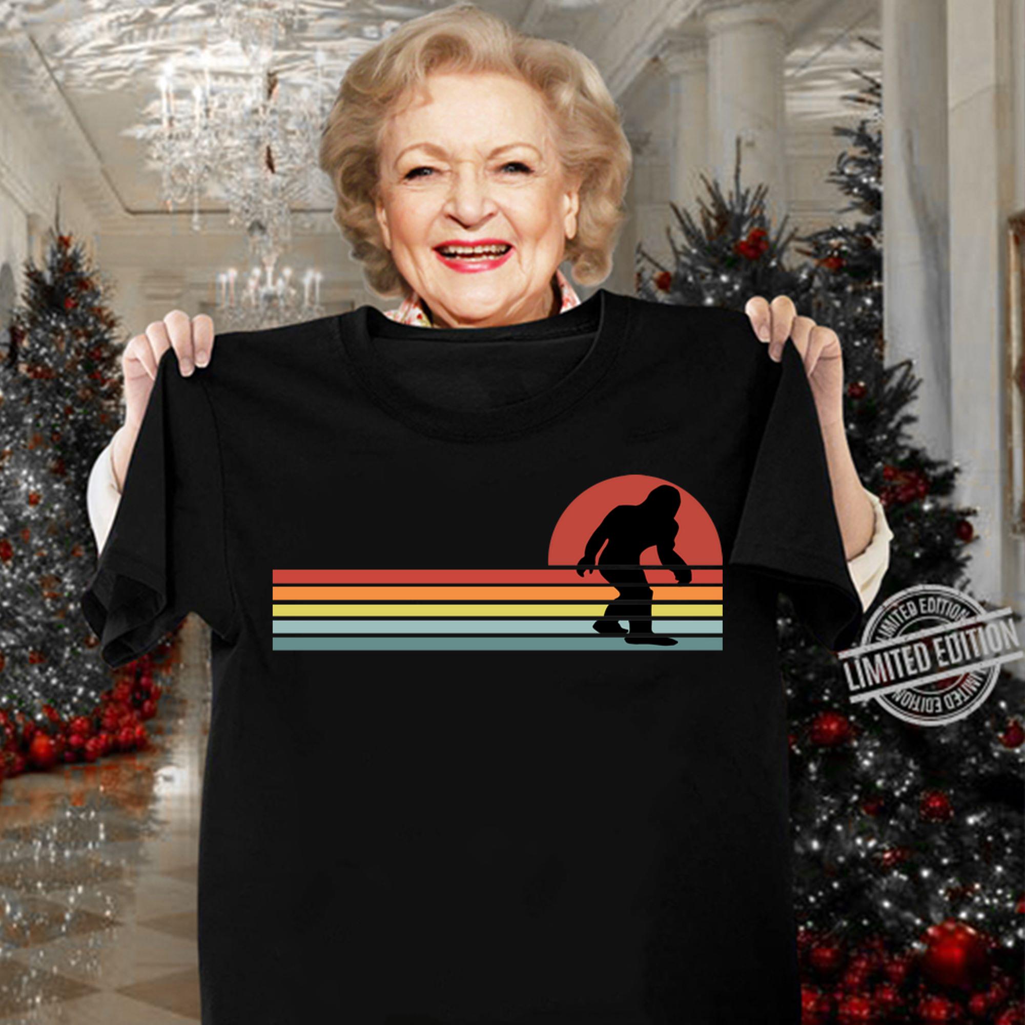 Bigfoot Sunset Classic t-shirt woman shirt