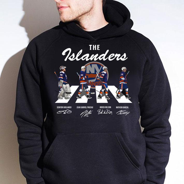 The Islanders Abbey Road signatures t-shirt hoodie
