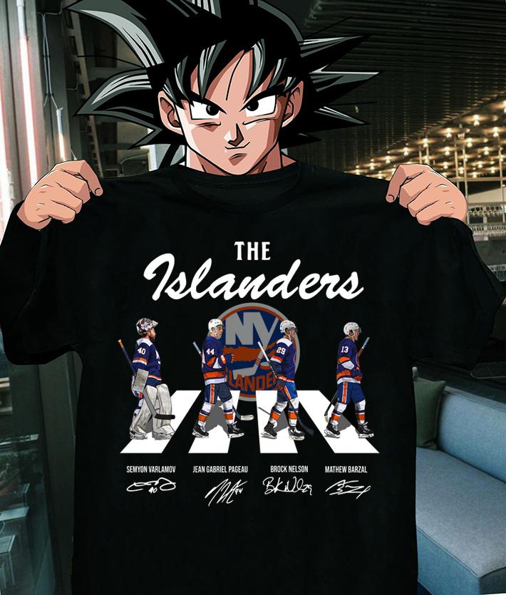 The Islanders Abbey Road signatures t-shirt shirt