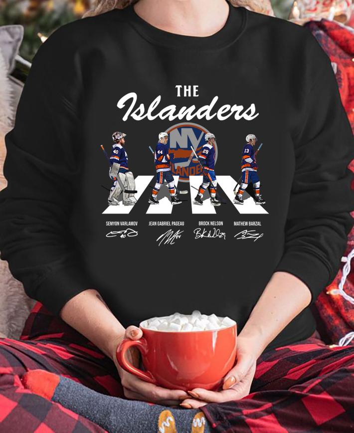 The Islanders Abbey Road signatures t-shirt sweatshirt