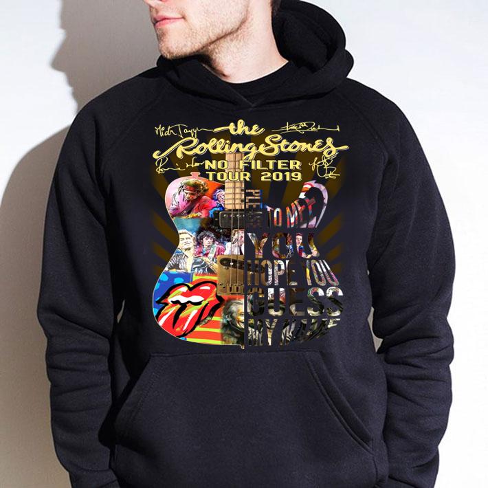 Original The Rolling Stones No Filter Tour 2020 Please To Meet You Hope You Guess t-shirt hoodie