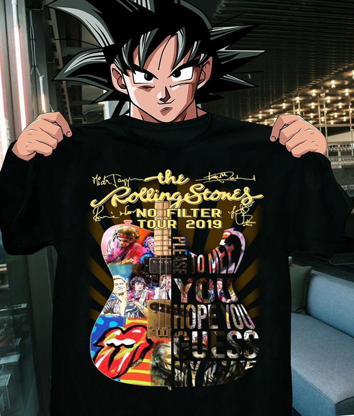 Original The Rolling Stones No Filter Tour 2020 Please To Meet You Hope You Guess t-shirt shirt
