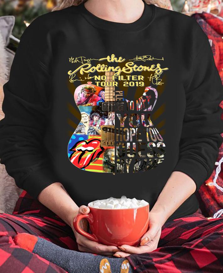 Original The Rolling Stones No Filter Tour 2020 Please To Meet You Hope You Guess t-shirt sweatshirt