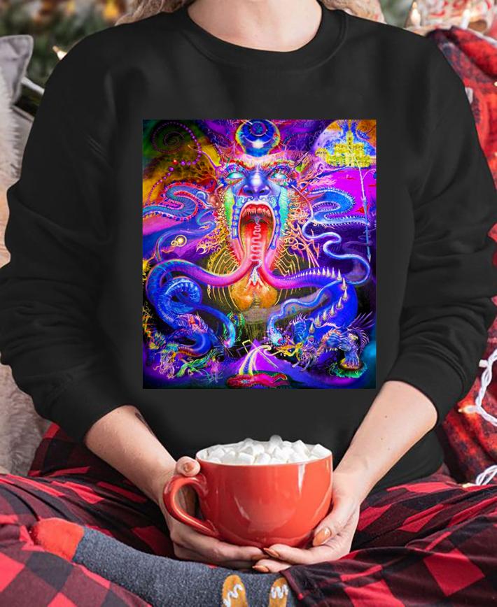 DMT Spirit Molecule Trippy Psychedelic t-shirt sweatshirt