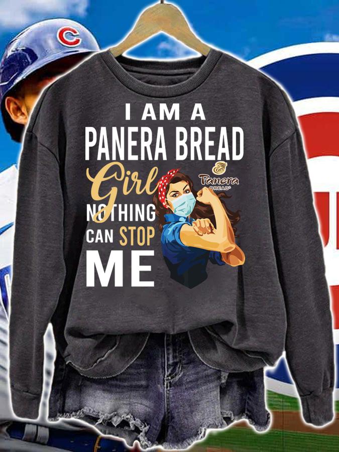 I Am A Panera Bread Girl Nothing Can Stop Me Coronavirus t-shirt sweatshirt