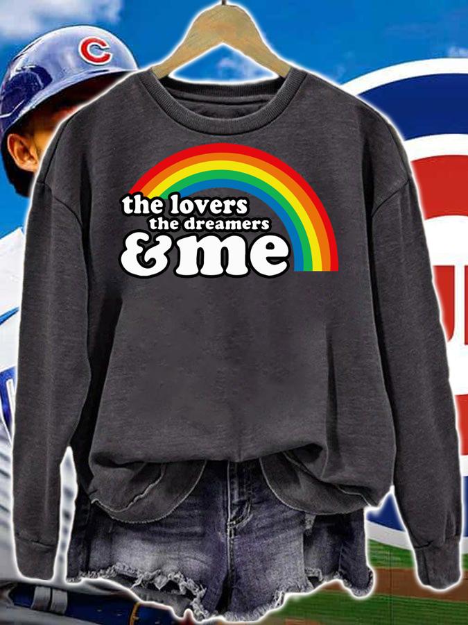 The Lovers Dreamers And Me Rainbow LGBT Connection World Pride t-shirt sweatshirt