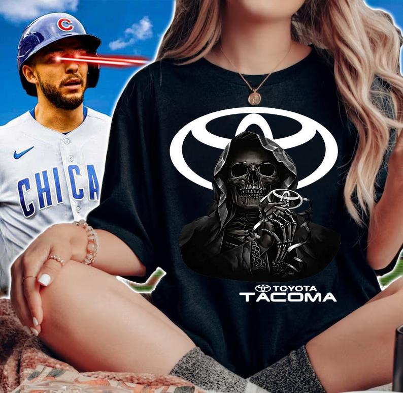 Skeleton Skull Death Toyota Tacoma t-shirt woman shirt