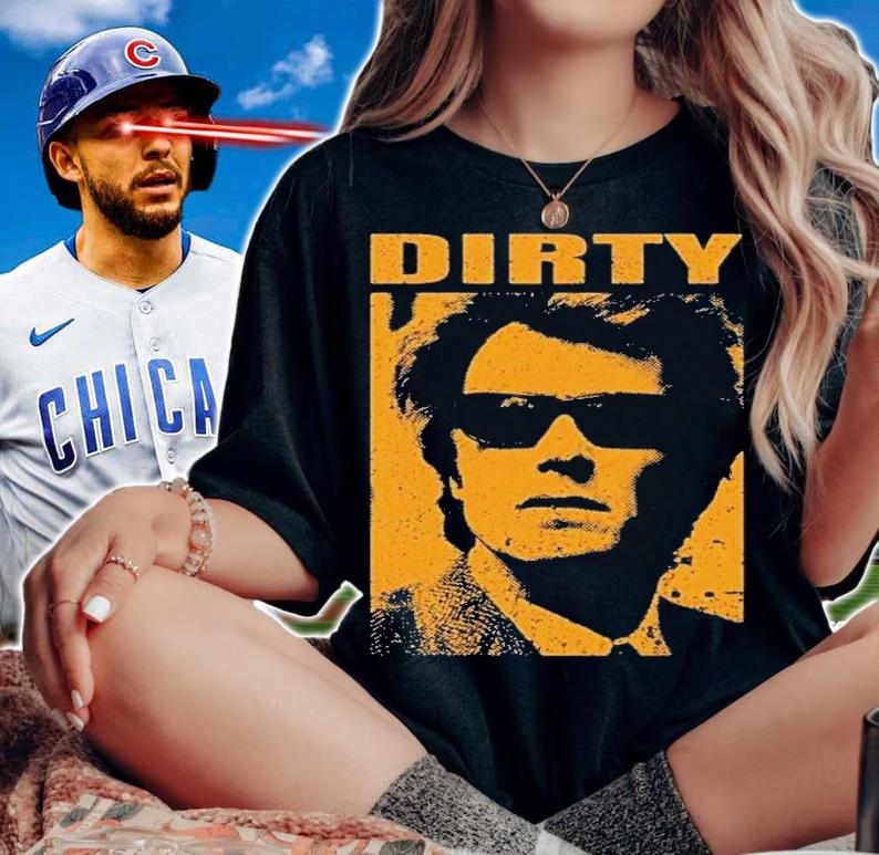 Dirty Harry Callahan Clint Eastwood t-shirt woman shirt