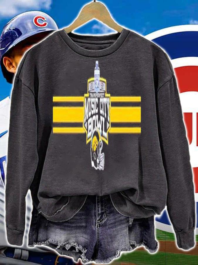 2022 Music City Bowl Iowa Hawkeyes Performance Thermal shirt t-shirt sweatshirt