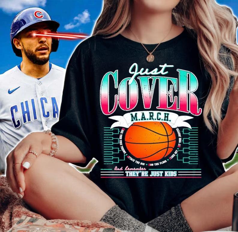 Big Cat Just Cover March And Remember They're Just Kids Shirt t-shirt woman shirt
