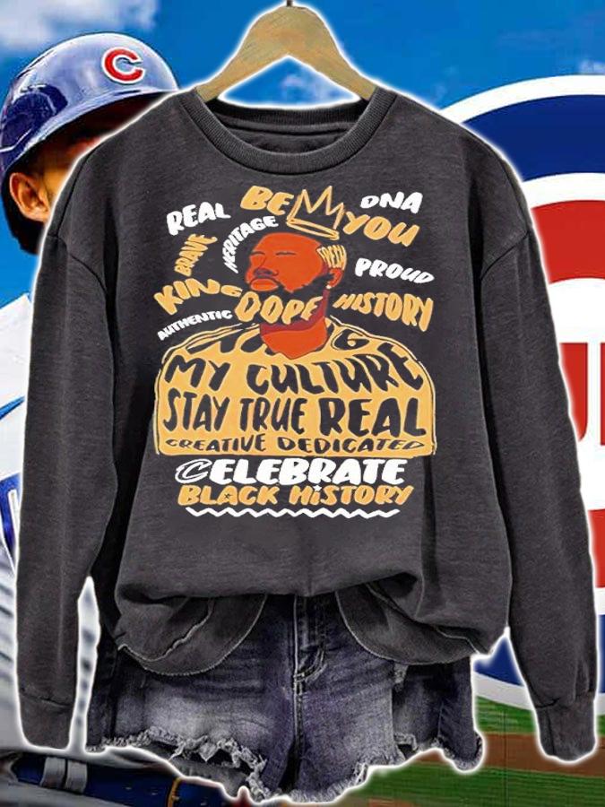 Black heritage celebration be you King shirt t-shirt sweatshirt