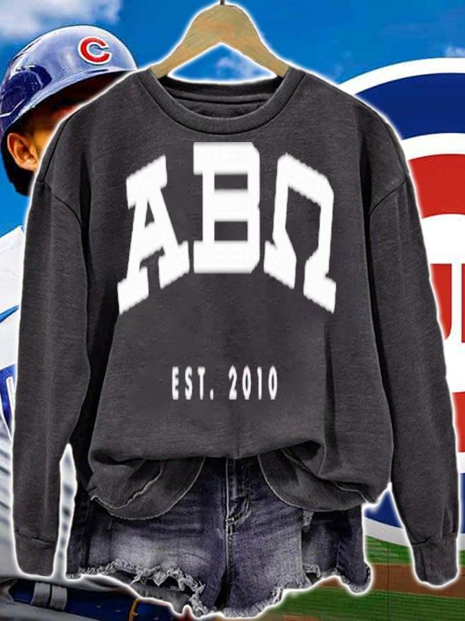 Bad Influence Press Ab Est 2010 University Ab Arc Logo Shirt t-shirt sweatshirt