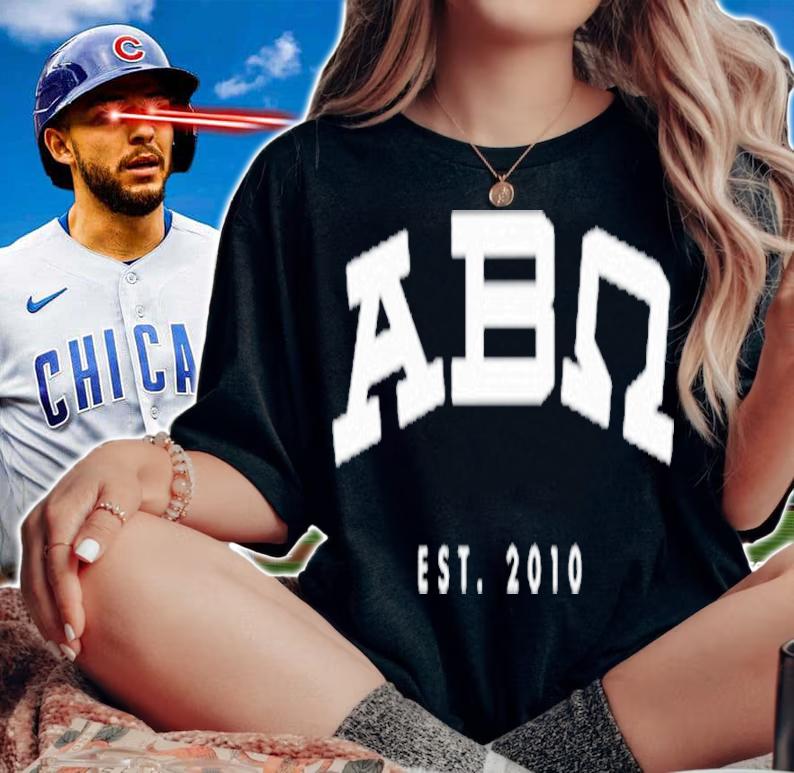 Bad Influence Press Ab Est 2010 University Ab Arc Logo Shirt t-shirt woman shirt