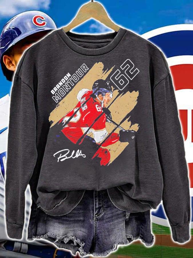Brandon Montour Florida Stripes Hockey Shirt t-shirt sweatshirt