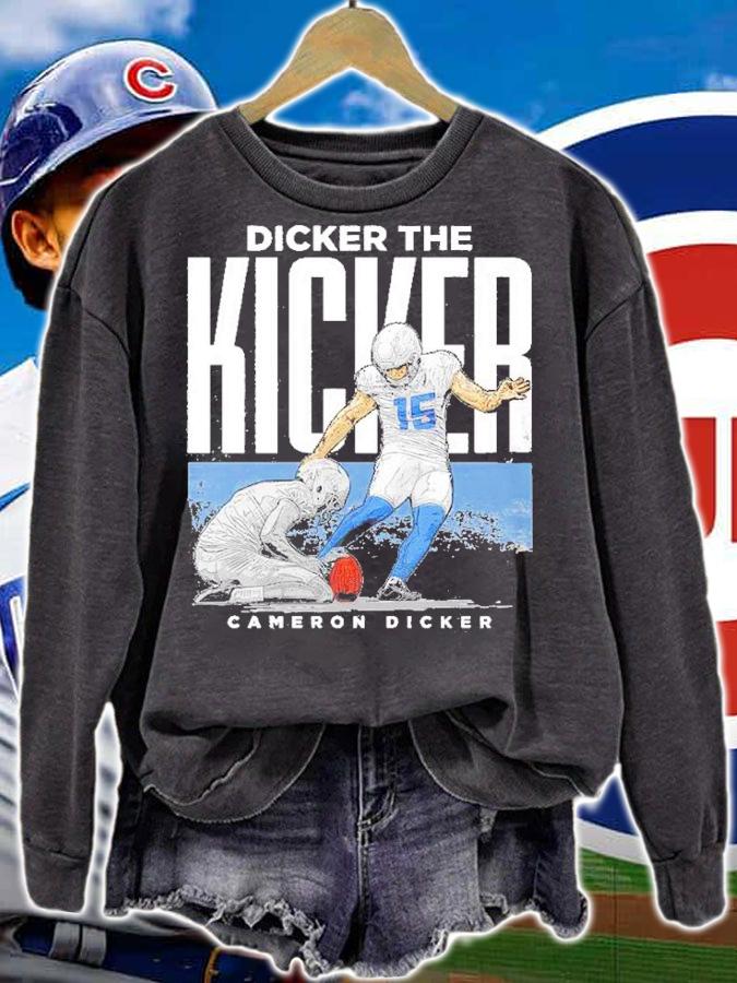 Cameron Dicker Los Angeles C Dicker The Kicker Football Shirt t-shirt sweatshirt