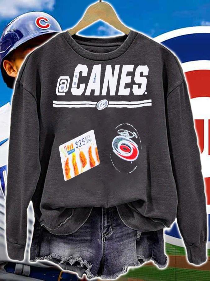 Carolina Hurricanes @canes $25 gift card shirt t-shirt sweatshirt