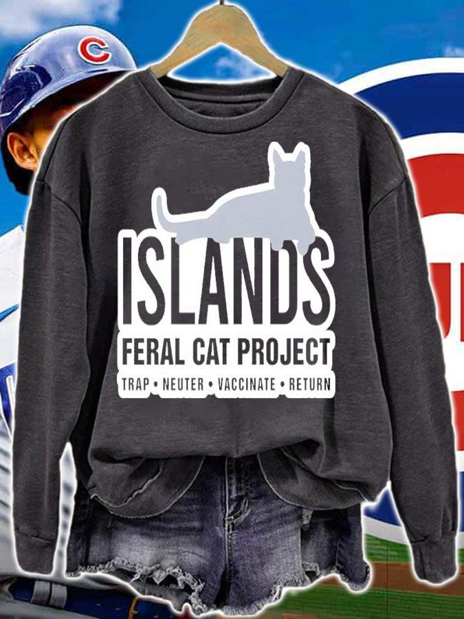 IFCP Islands Feral Cat Project Cat Shirt t-shirt sweatshirt