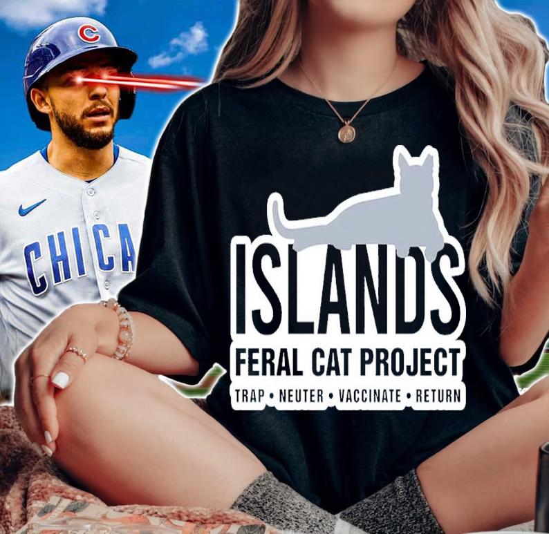 IFCP Islands Feral Cat Project Cat Shirt t-shirt woman shirt