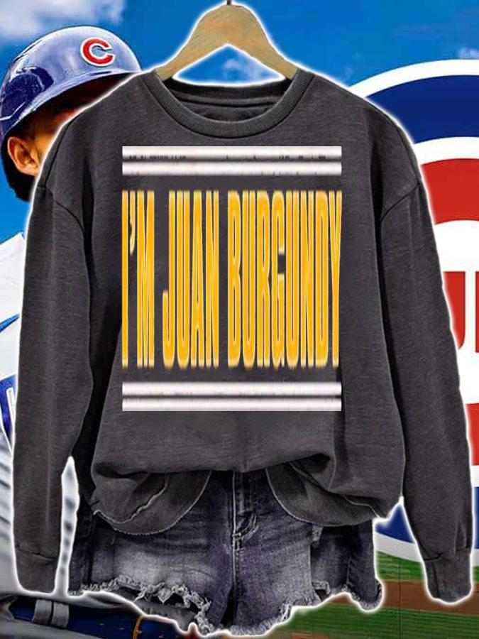 I'm Juan Burgundy shirt t-shirt sweatshirt