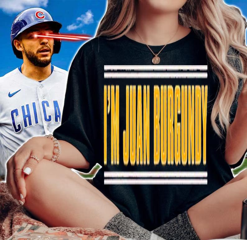 I'm Juan Burgundy shirt t-shirt woman shirt