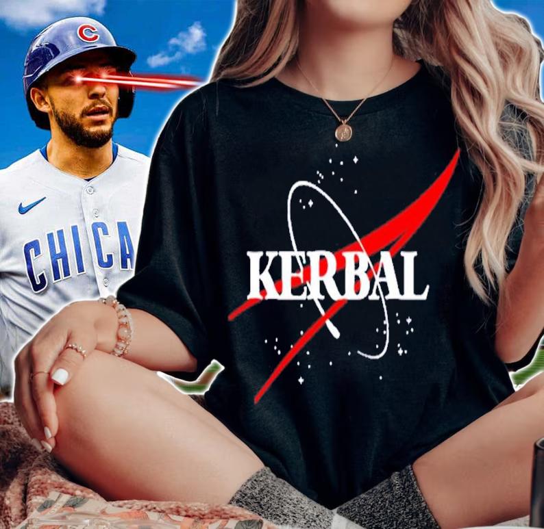 Mark Rober Wearing Ksp Kerbal Space New Shirt t-shirt woman shirt