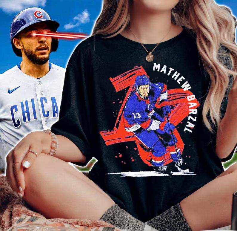 Mathew Barzal New York I Brush Hockey Shirt t-shirt woman shirt