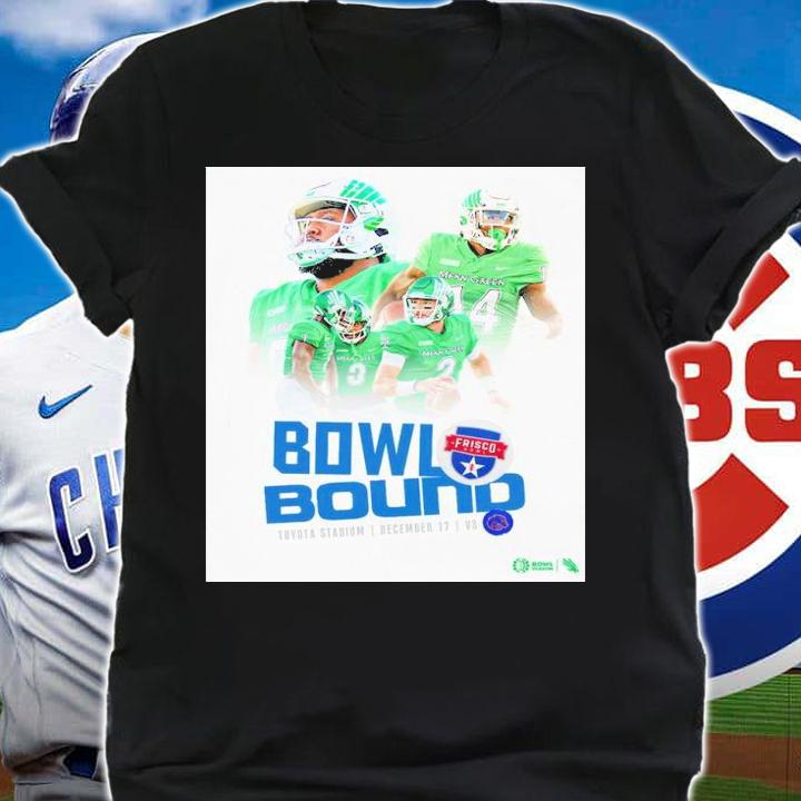 Mean Green Football Frisco Bowl Bowl Bound Toyota Stadium Shirt t-shirt shirt