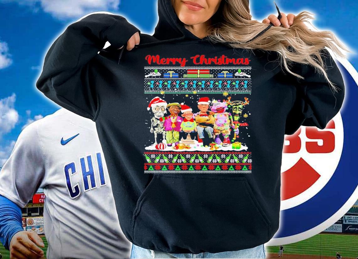 Merry Christmas Jeff Dunham puppets shirt t-shirt hoodie