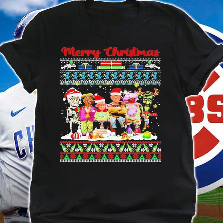 Merry Christmas Jeff Dunham puppets shirt t-shirt shirt