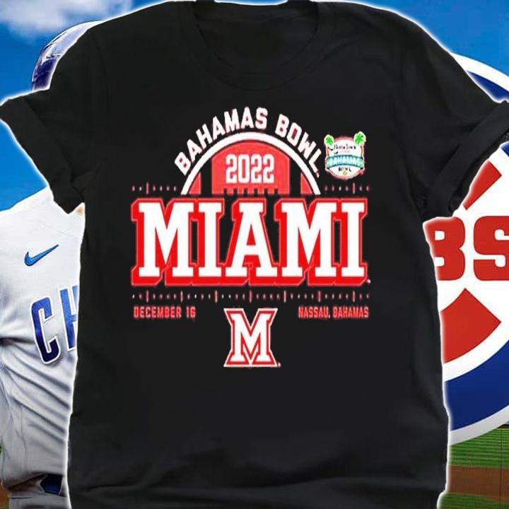 Miami Redhawks Bahamas Bowl Bound 2022 Shirt t-shirt shirt