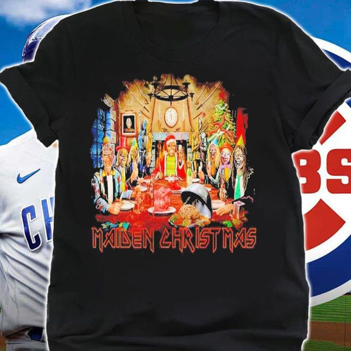 Iron Maiden Christmas shirt t-shirt shirt