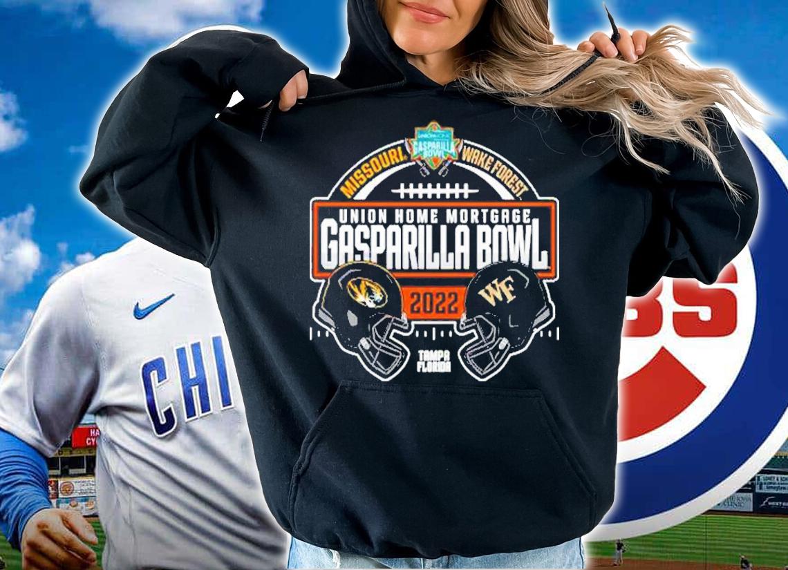 Missouri Vs Wake Forest Union Home Mortgage Gasparilla Bowl 2022 Tampa Florida Shirt t-shirt hoodie