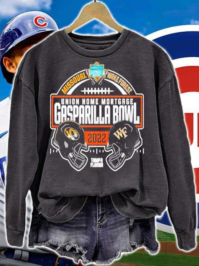 Missouri Vs Wake Forest Union Home Mortgage Gasparilla Bowl 2022 Tampa Florida Shirt t-shirt sweatshirt