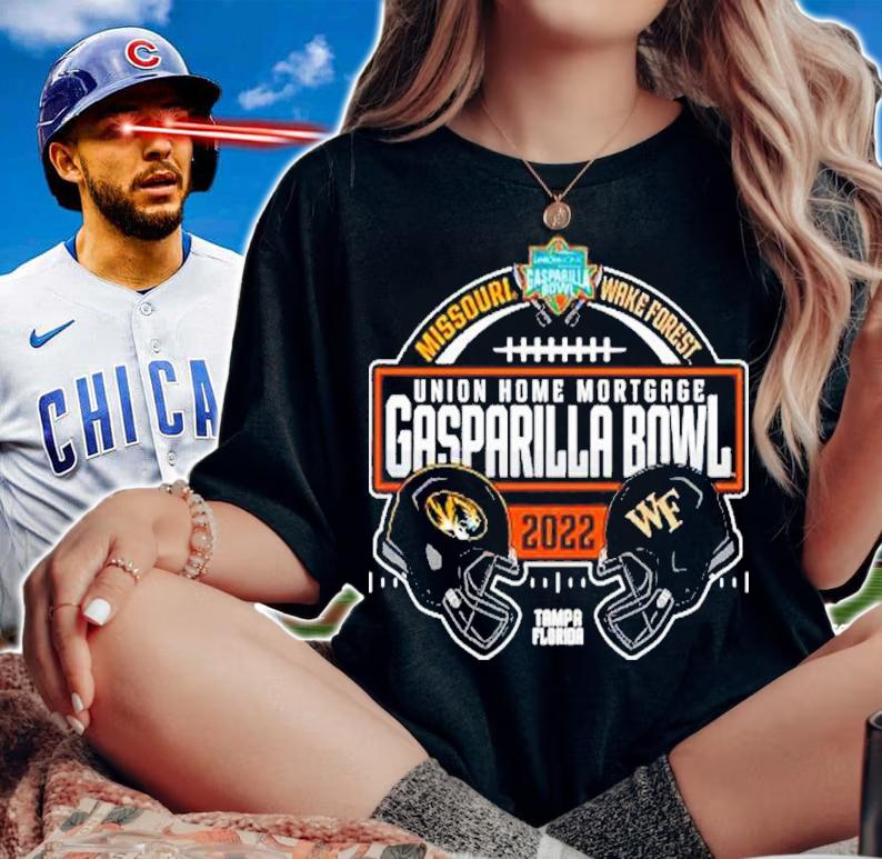 Missouri Vs Wake Forest Union Home Mortgage Gasparilla Bowl 2022 Tampa Florida Shirt t-shirt woman shirt