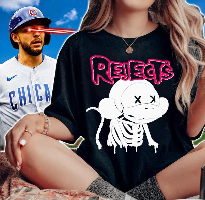 Monke Rejects Skelly Shirt t-shirt woman shirt