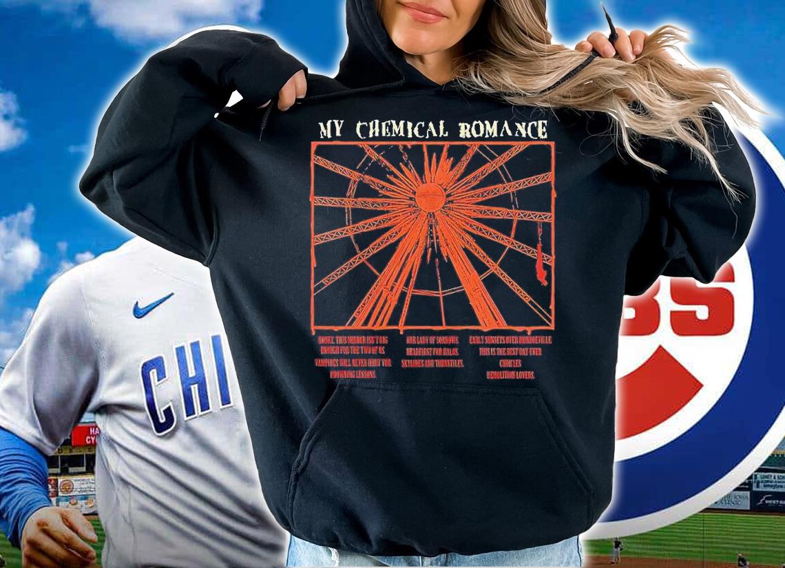 My Chemical Romance Bullets Track shirt t-shirt
