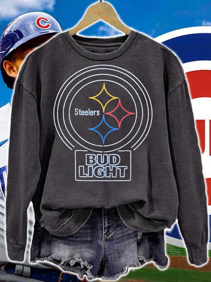 NFL X Bud Light X Steelers shirt t-shirt
