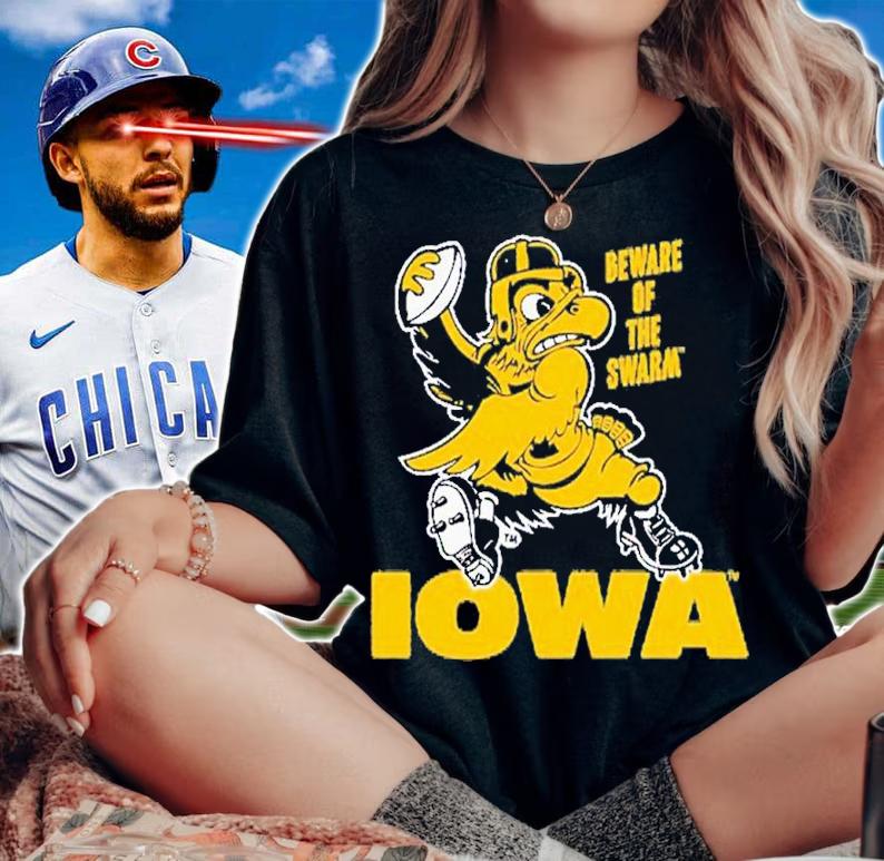 Beware of the Swarm Iowa Football shirt t-shirt