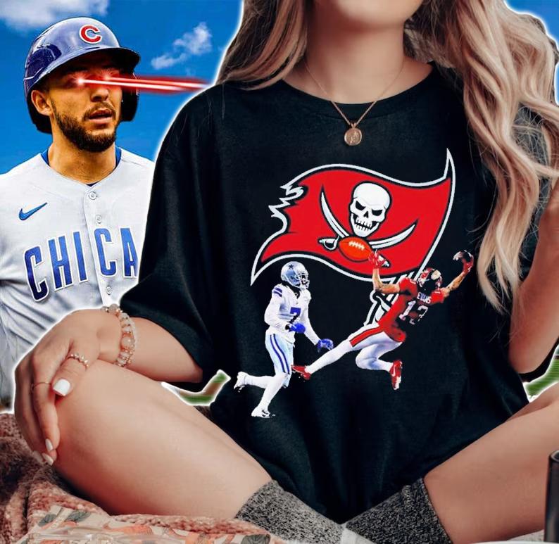 Buccaneers Mike Evans 13 Vs Leonard Fournette 7 Shirt t-shirt woman shirt
