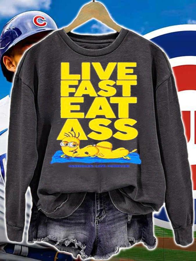 Live Fast Eat Ass Minions shirt t-shirt sweatshirt