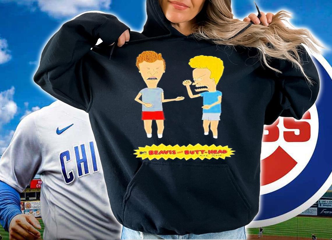Metal Beavis and Butthead shirt t-shirt
