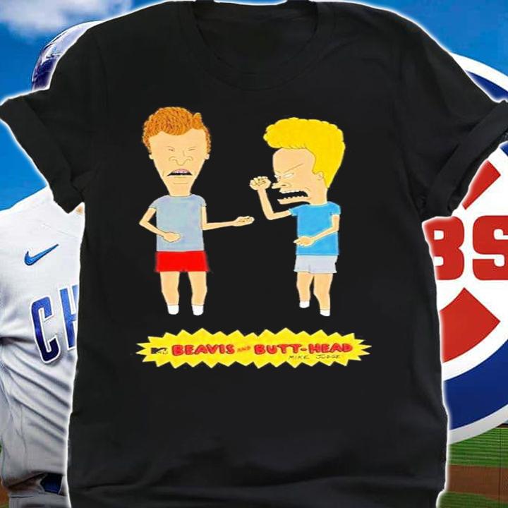 Metal Beavis and Butthead shirt t-shirt