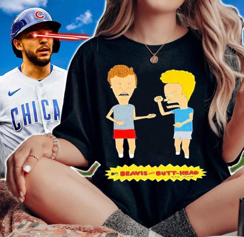 Metal Beavis and Butthead shirt t-shirt