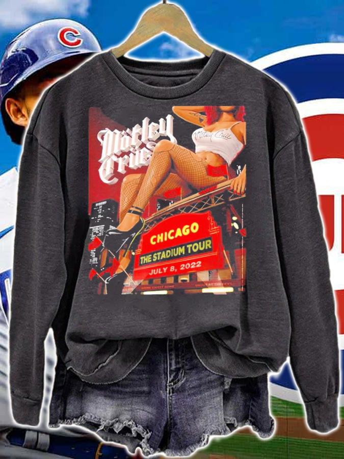 Mtley Cre The Stadium Tour Chicago Event shirt t-shirt