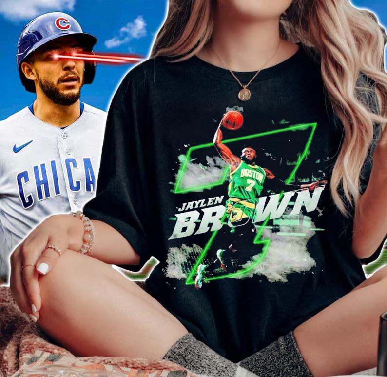 NBA American Jaylen Brown Design Shirt t-shirt