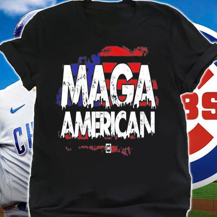 Maga American Ultra MAGA Flag Vintage T-Shirt t-shirt