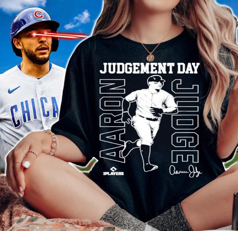 New York Baseball Player Judgement Day Aaron Judge Shirt t-shirt