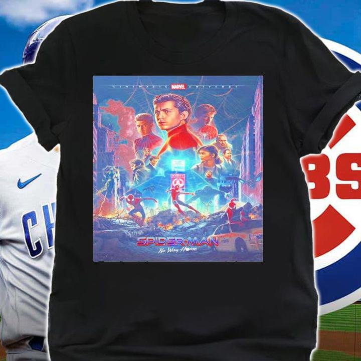 No Way Home Tom Holland Tobey Maguire Andrew Garfield Edited 1 Spiderman Shirt t-shirt shirt