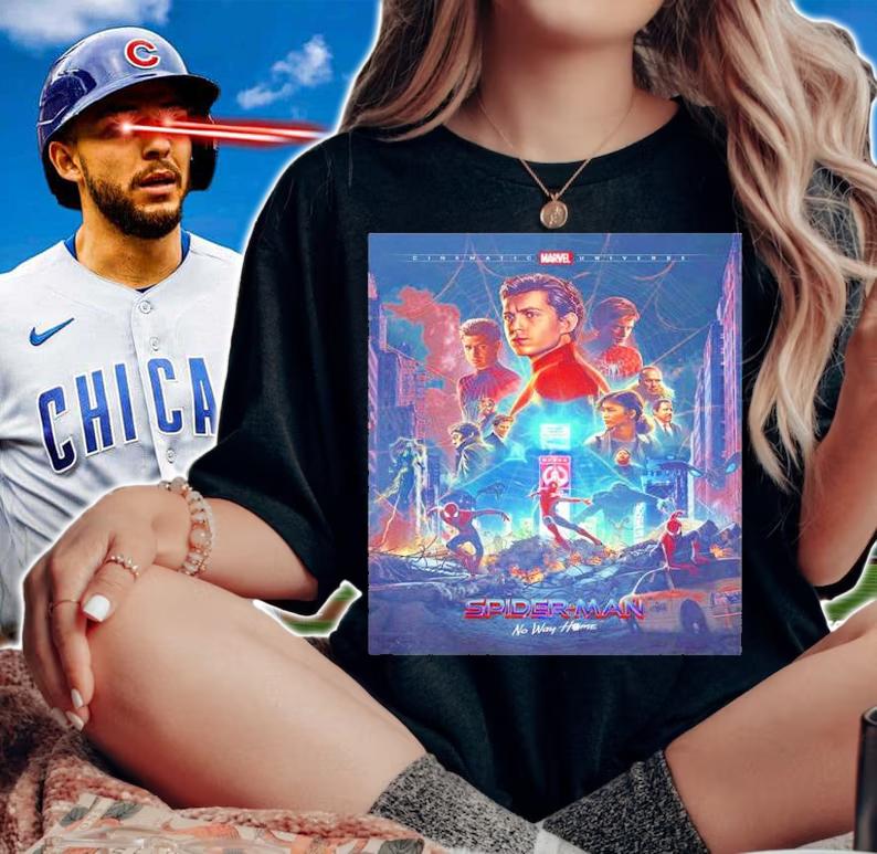 No Way Home Tom Holland Tobey Maguire Andrew Garfield Edited 1 Spiderman Shirt t-shirt woman shirt